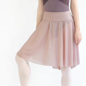 MD349 Pull-on Skirt Pink Beige