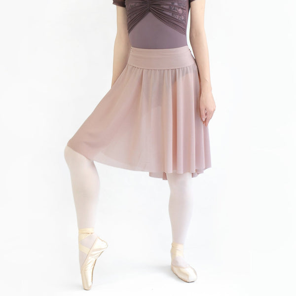 MD349 Pull-on Skirt Pink Beige