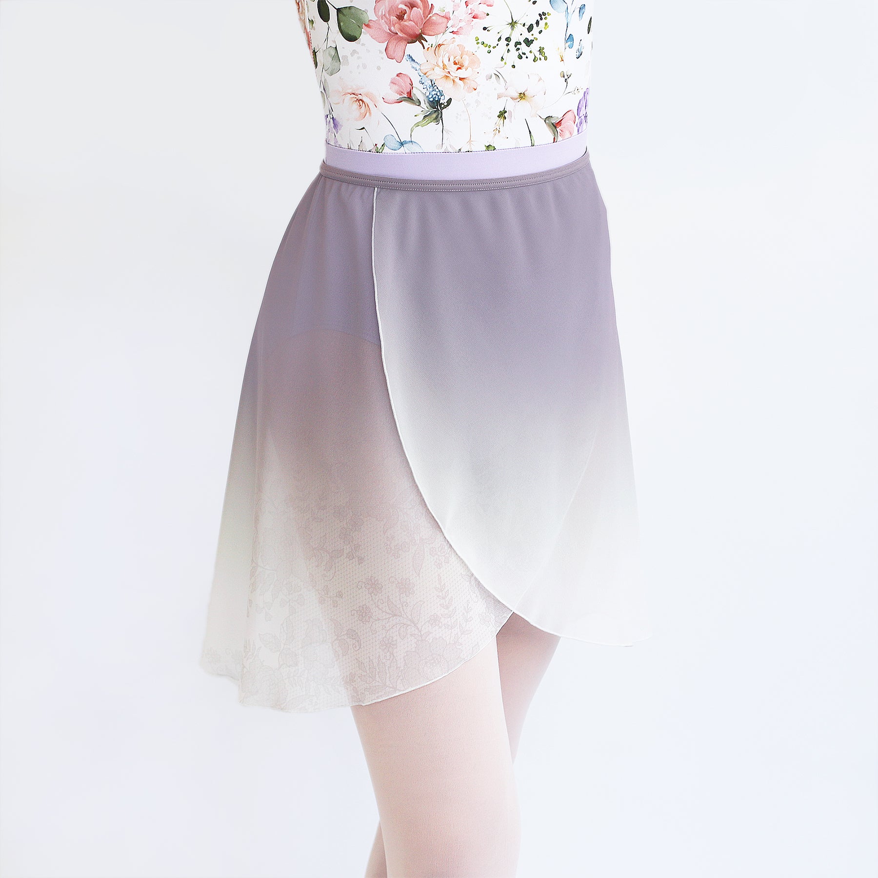 MD320P Gradation Print Skirt MLV