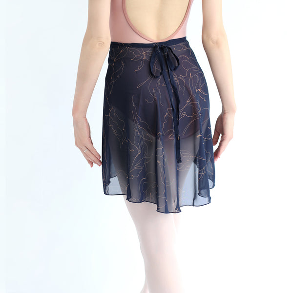 MD327 Printed Wrap Skirt #181