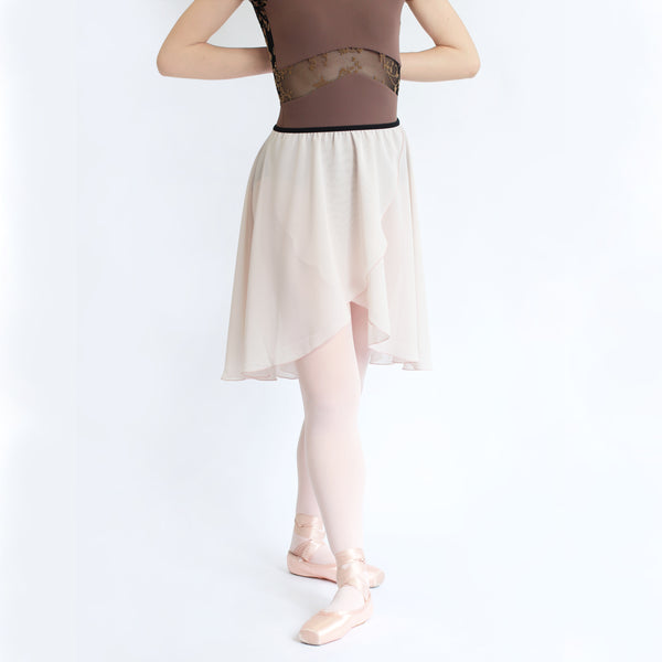 MD346 Drape Pull-on Skirt PKB