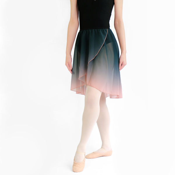 MD348 ドレーププルオンスカート AUR