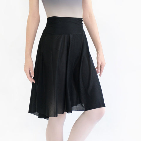 MD349 Pull-on Skirt Black