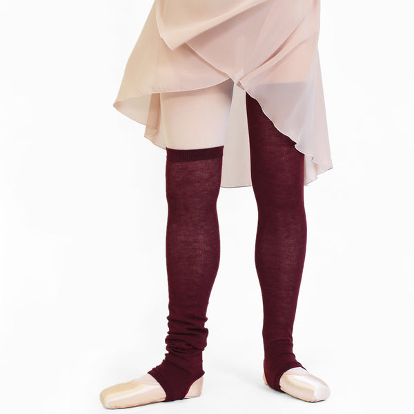 MD970 レッグウォーマー マルーン