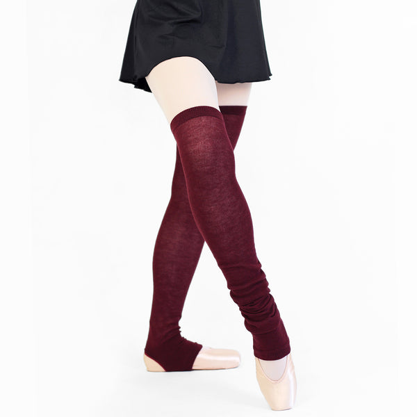 MD970 レッグウォーマー マルーン