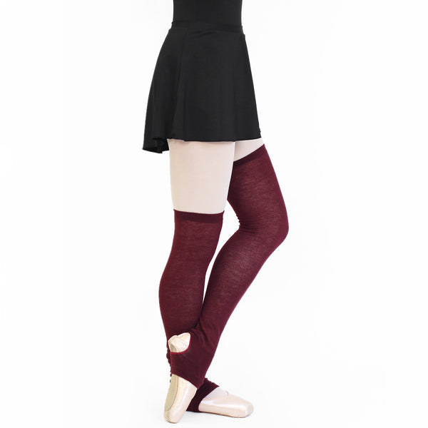 MD970 レッグウォーマー マルーン