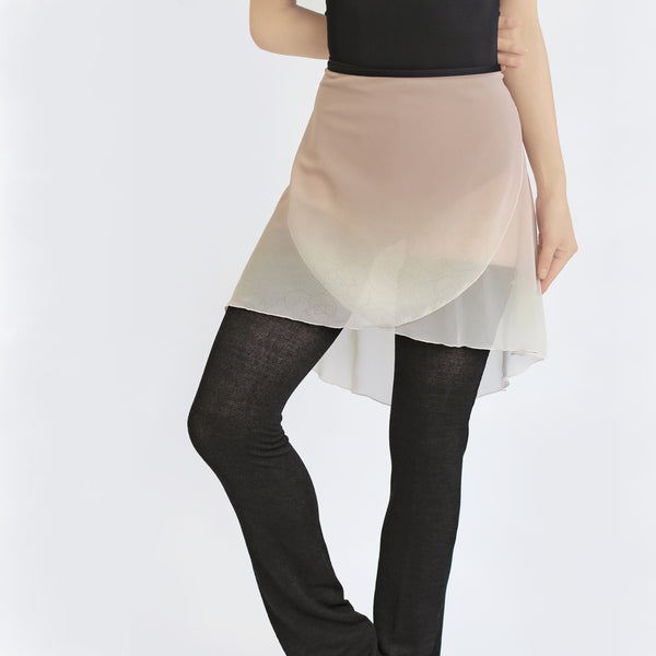 MD344P Fishtail Wrap Skirt SCR Rose