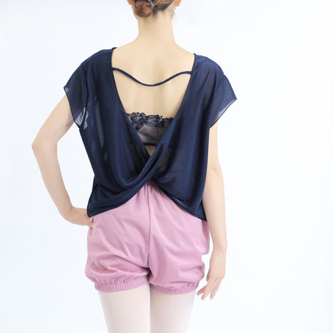 navy ballet top