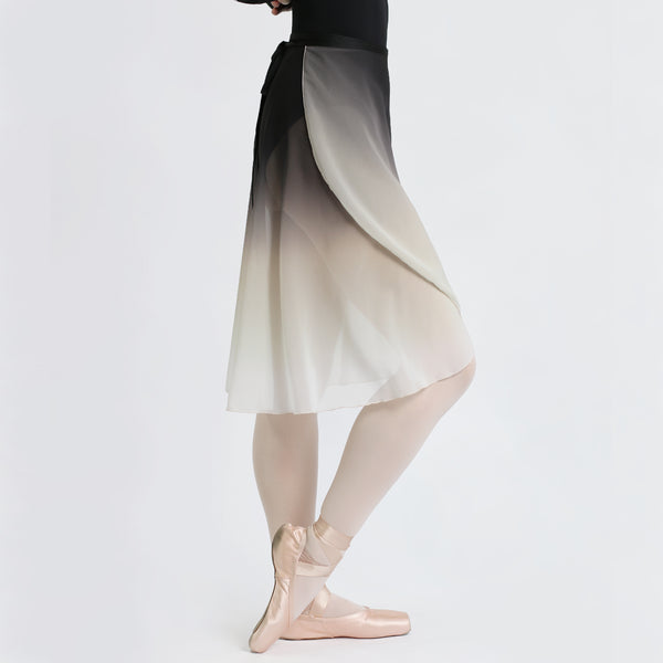 black gradation skirt