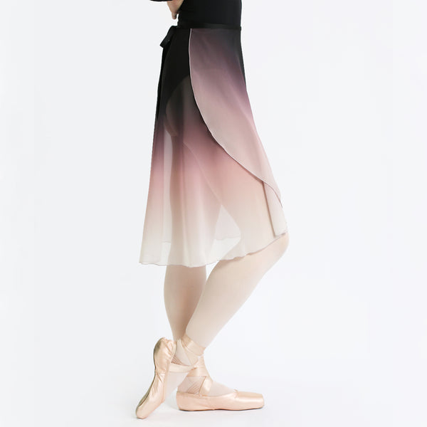 pink gradation skirt