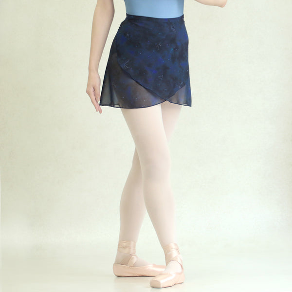 black blue ballet skirt