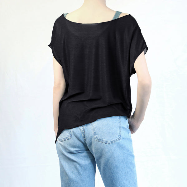 MD941 2way Tops BLK