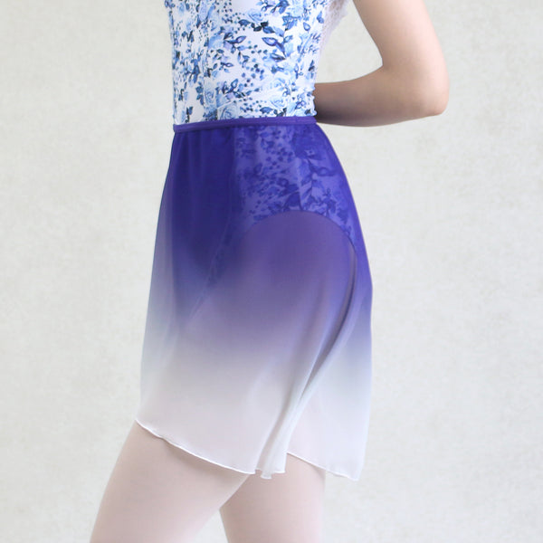 royal blue ombre skirt