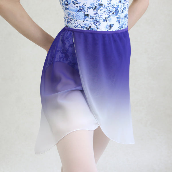 royal blue gradation skirt