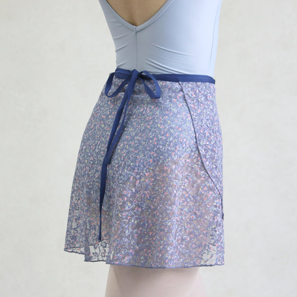 floral ballerina wrap skirt