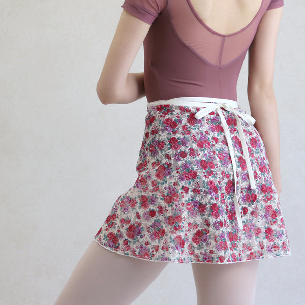 rose ballerina wrap skirt