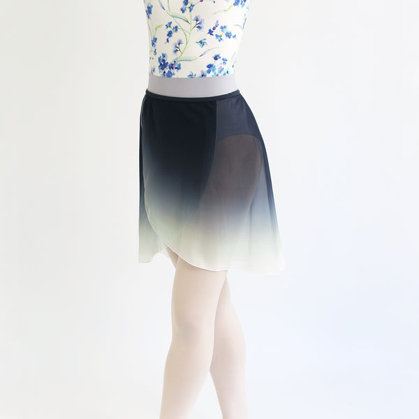 navy ombre skirt