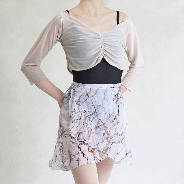 ballerina print skirt