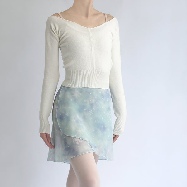 winter ballerina wrap skirt