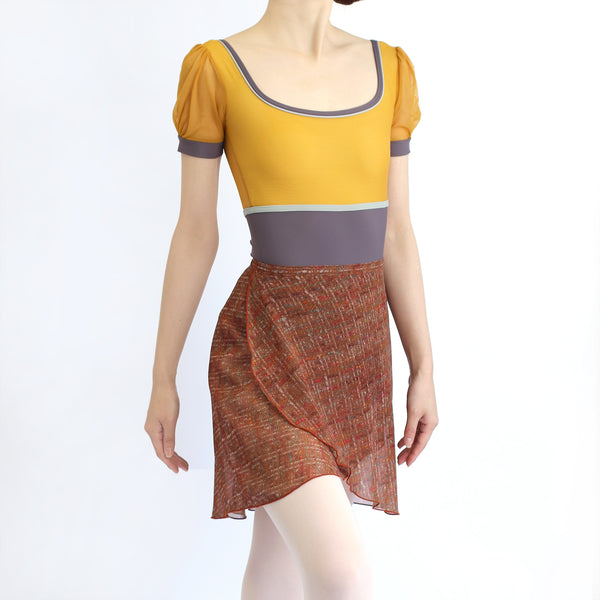 MD327 Tweed Print Skirt #187