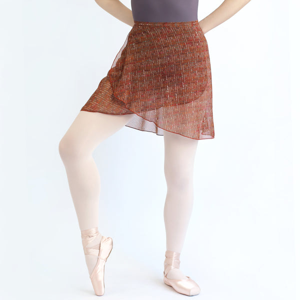 MD327 Tweed Print Skirt #187